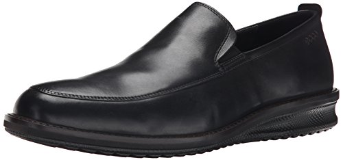 ECCO Men's Contoured Slip-On Loafer, Black, 43 EU/9-9.5 M US