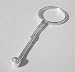 Silver KEY CHAIN Ring for European Pandora Biagi Beads