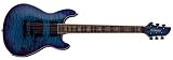 Fernandes Dragonfly Deluxe Electric Guitar - See Through Blue