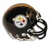 L.C. Greenwood Pittsburgh Steelers Autographed Riddell Mini Football Helmet