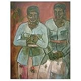 NOVICA Cubist Painting - 'Dialog Without Words' (2005)