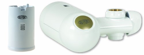 DuPont WFFM300XW Premier Faucet Mount Horizontal 100-Gallon Capacity Water Filter, White