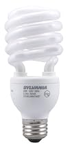 SYLVANIA 23W Compact Fluorescent Mini Twist with Integral 120V Ballast Medium Screwbase, Soft White, 6-Pack # CF23ELMINITWISTBL6CLUBPALLET