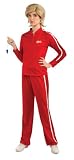 Rubie's Costume Co Women's Glee Sue's Red Track Suit Adult Costume