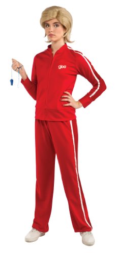 Rubie's Costume Co Women's Glee Sue's Red Track Suit Adult Costume