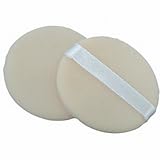 Fantasea 2 Piece Cotton Cosmetic Powder Puff (Pack of 6)