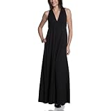 NecessaryObjectsJuniors'BackTwistStrapMaxiDress