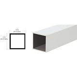 Buy CRL Satin Anodized 1-3 4 Square Aluminum Tubing - 10-1 2 ft Long by C.R. Laurence