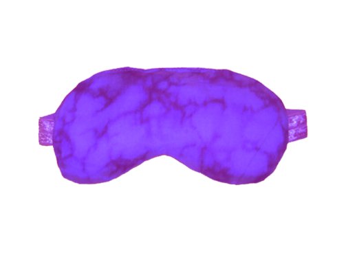 Nature Creation Lavender Aromatherapy Sleeping Eye Mask Pillow - Weighted Eye Mask for Sleeping, Relaxation, Yoga and Stress Relief - Cold Therapy Eye Masks for Women, Men - Blue Marble 1 Eye Mask