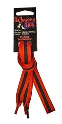 Foot Galaxy 45" Halloween Stripe Printed Shoe Laces