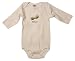 Kee-Ka Organic L/S Bodysuit Peanut, 3-6 Months
