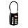 Master Lock 4688DBLK TSA Accepted Cable Luggage Lock, Black