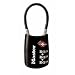 Master Lock 4688DBLK TSA Accepted Cable Luggage Lock, Black