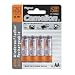 Electronics : Camelion Pack of 4 Rechargeable Batteries Mignon AA 1500 mAh 1,2V NiMh