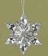Home For the Holidays Dazzling Honeycomb Snowflake Christmas Ornament