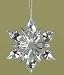 Home For the Holidays Dazzling Honeycomb Snowflake Christmas Ornament