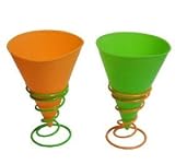 Back to Basics Snow Cone Cups and Holders-Set of 2