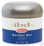 IBD UV Builder Gel Nail Overlay, Tips CLEAR 2oz