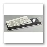 Review 3M WR422 / 3M Gel Wrist Rest WR422 - Keyboard and mouse platform with wrist pillow - light grey, dark grey