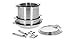 Cristel Strate STQL13KSAS Set of Handles, 13 Piece, Silver