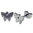Butterfly Turtlenecks Stud Earrings
