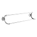 KOHLER K-11413-P-CP Bancroft 24-Inch Double Towel Bar in Polished Chrome with White Bar, Polished Chrome