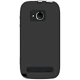 Amzer AMZ93361 Silicone Skin Jelly Case Cover for Nokia Lumia 710, T-Mobile Nokia Lumia 710 - Retail Packaging - Black