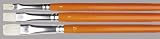 Nerchau 201501 Set Acryl- / Oelmalpinsel Gr. 4, 8, 12 - flach