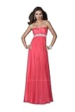 IMAGE OF La Femme 16656, Strapless Chiffon Gown