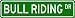 BULL RIDING Street Sign - Sport Sign - High Quality Aluminum Street Sign