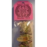 Purple Majesty - Sage, Cedar, and French Lavender - 9 Inch Smudge Stick From Native Scents