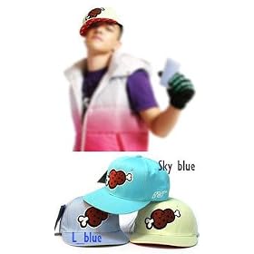 �r�b�O�o�� (Bigbang) G DRAGON,SOL STYLE CAP blue