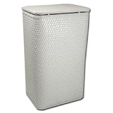 Review WC Redmon  / Chelsea Collection-Hamper with Vinyl Lid - Lavendar