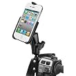 RAM-B-174-AP9U: RAM Motorcycle Clutch/Brake Mount for Apple iPhone 4
