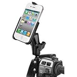 RAM-B-174-AP9U: RAM Motorcycle Clutch/Brake Mount for Apple iPhone 4