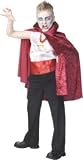 BOYS DRACULA VAMPIRE HALLOWEEN FANCY DRESS COSTUME 9-12