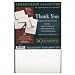 SOUR1020 CARD,EMB THANKU,20/BX,WE -RECYCLED (SOUR1020)