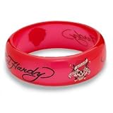 Ed Hardy "Love Kills Slowly" Red Bangle PRE-OWNED