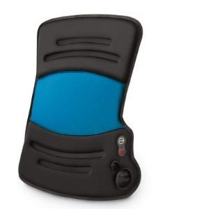 Homedics CUV-200-1 Adjustable Lumbar Massage Cushion, Blue