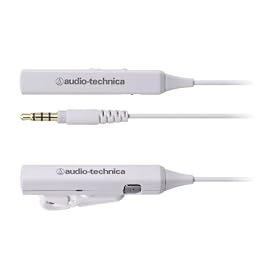 audio-technica iPhone/iPod��p�}�C�N�t���w�b�h�z���A�_�v�^�[ AT335i WH