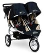 BOB Revolution 12" Aluminum Wheel Duallie Stroller in Black