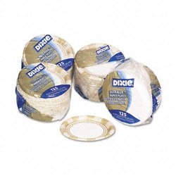 Dixie Food Paper Plates, 5-7/8