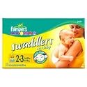 Pampers Swaddlers New Baby Jumbo Pack Diapers Size 2 - 3, 14 - 22 lbs - 33 Pads / Pack, 4 Packs