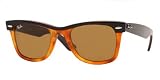 RAY BAN 2143 WAYFARER II 970 TOP BLACK ON HAVANA PLASTIC SUNGLASSES. by