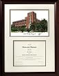 DePaul University Scholar Scholar Mahogany Framed Lithograph w/Diploma Opening