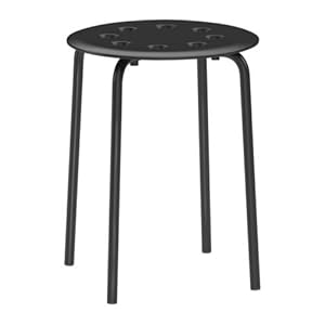Ikea Tabouret Empilage " Marius " Empilable 45Cm Hauteur D'Assise