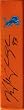 Kyle Vanden Bosch Autographed Detroit Lions Logo Football End Zone Pylon, Proof Photo