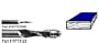 RFT5200 SOLID CARBIDE 2 FLUTE UP-CUT SPIRAL FLUSH TRIM ROUTER BIT 1/2 DIA X 2" CL X 1/2" SHANK