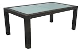 Amalfi 8 Seat Outdoor Dining Table (Espresso) (29