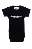 Black Onesie-Save the Forests